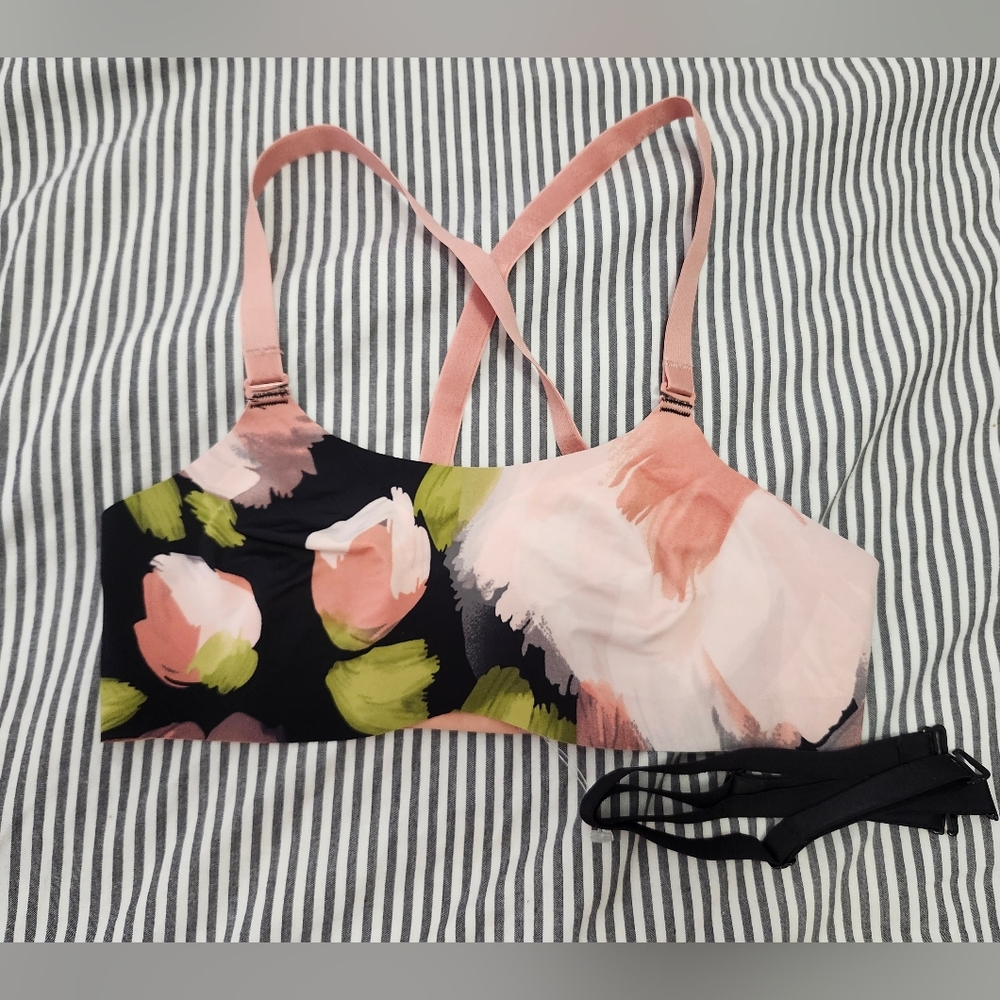 2/$30 🩷 Knix Evolution Reversible Bra Flora Splendor - Size 1 / XS